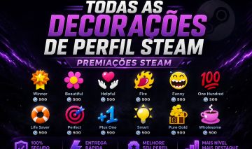 [PROMOÇÃO] PREMIAÇÕES DE PERFIL STEAM | MELHOR PREÇO