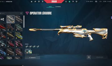 Conta Valorant | Com Skin | Operator Lugubre Do aspas