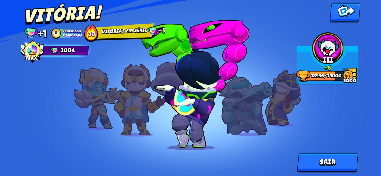 UPO MASTER NA RANKED + TROFÉUS (PRESTÍGIOS 1, 2 E 3) - ELOJOB BRAWL STARS