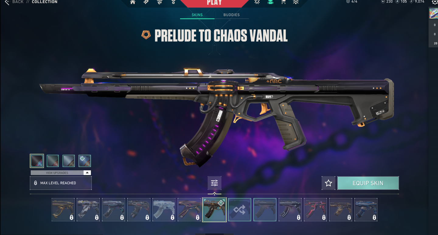 CONTA DE VAVA COM SKIN!!!