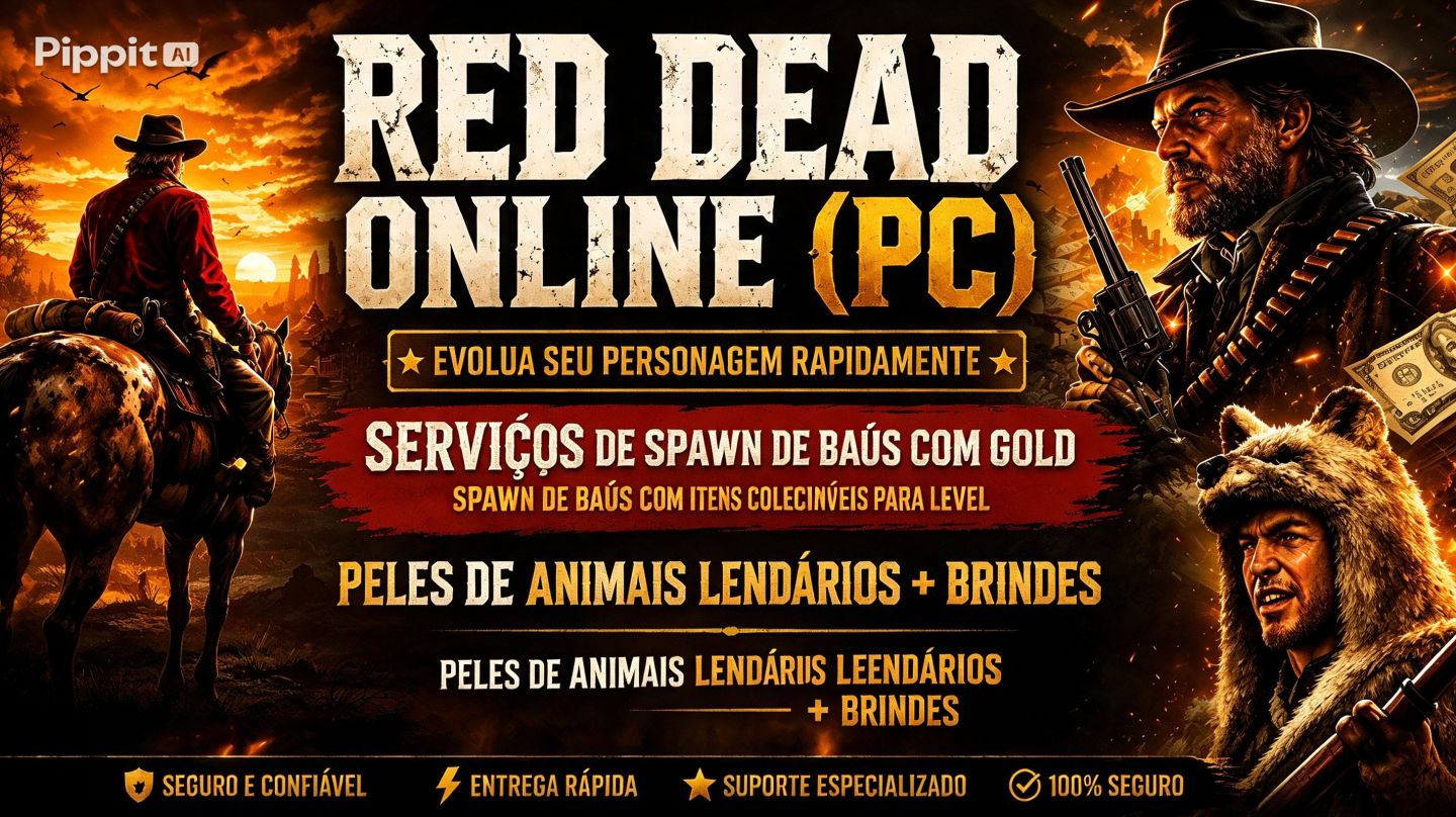 [RED DEAD 2 ONLINE](PC) EM SESSÃO SPAWN DE BAÚS COM GOLD , DÓLARES E LEVEL