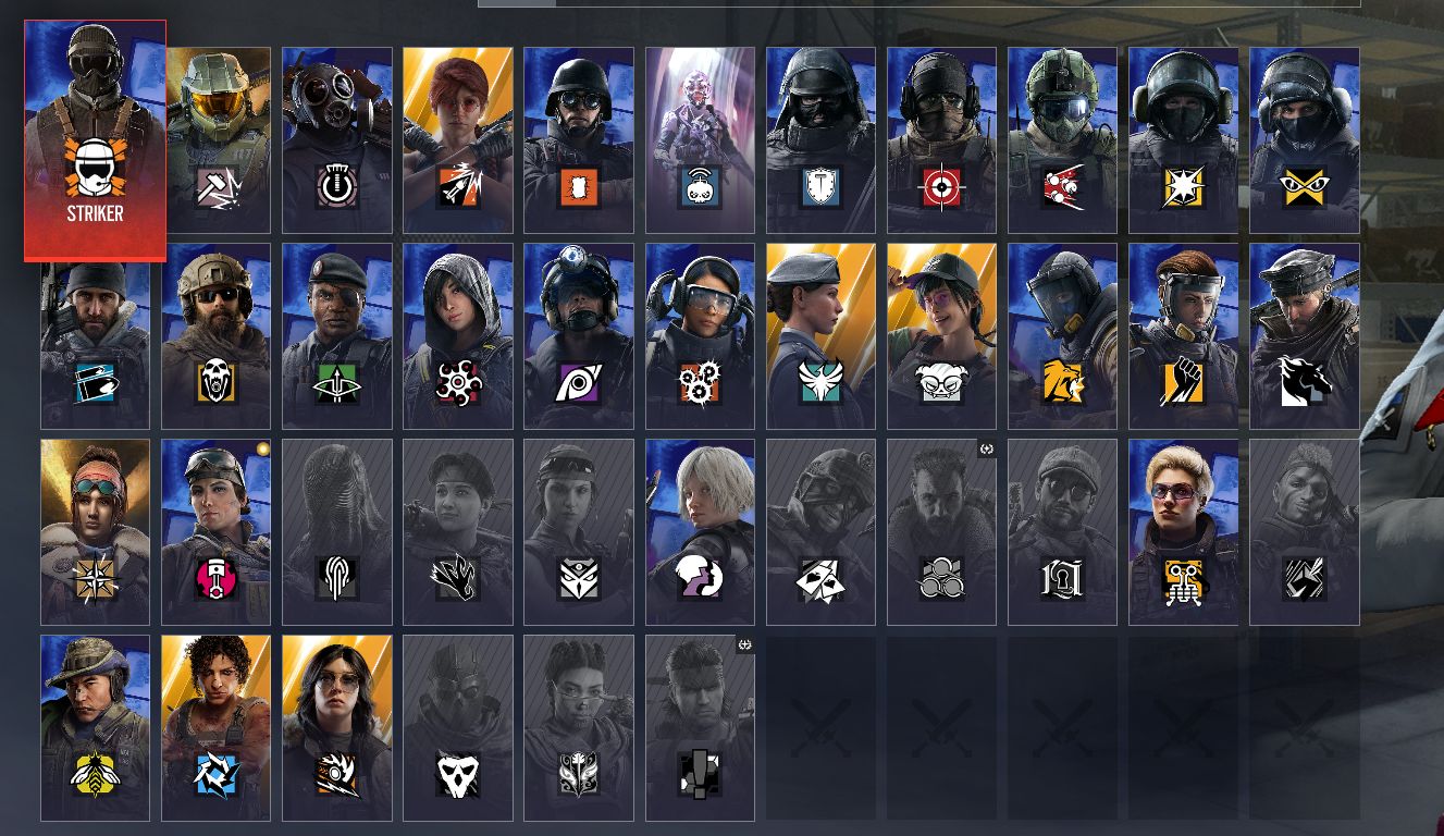 CONTA DE R6, COM VARIAS SKINS, E 2 PARAGON, E BASTANTES ELITE