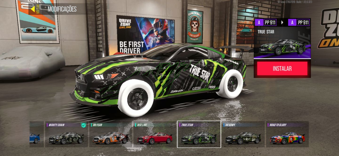CONTA DRIVE ZONE CARROS FULL CP