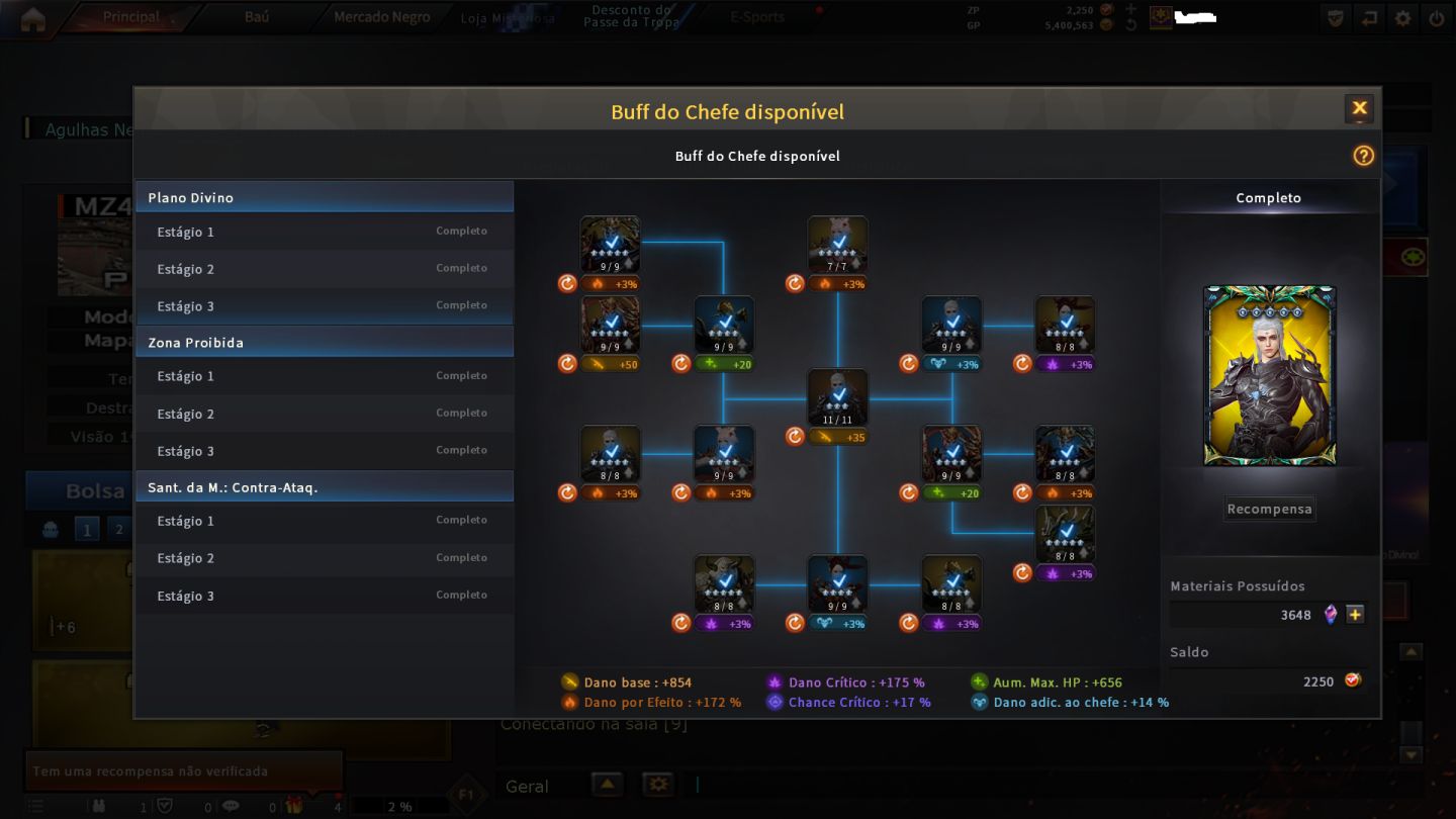 Conta CrossFire Marechal Honrado 15 Balas na cop | 58 VIPs + Buff 9 + MNs