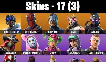 CONTA FORTNITE COM ATEMPORAL, CARBONETO, CALAMIDADE E 600 V-BUCKS!