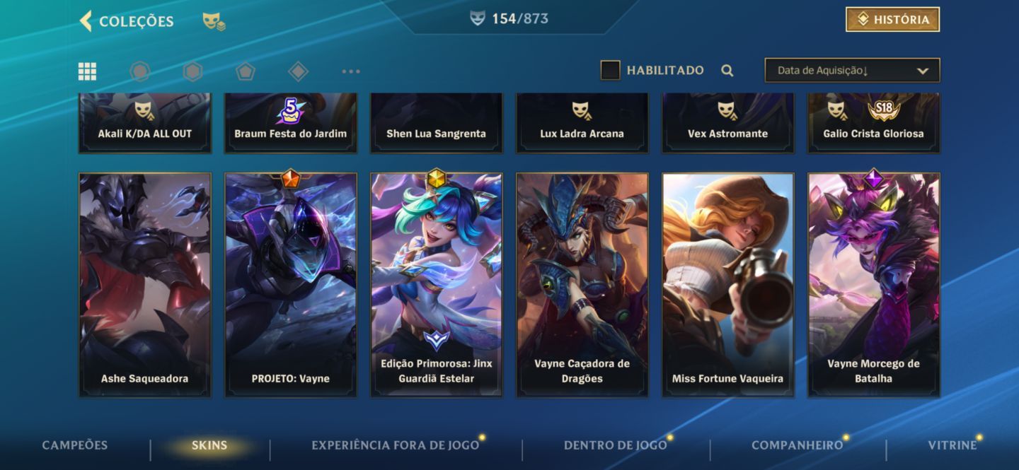 Conta Wild Rift