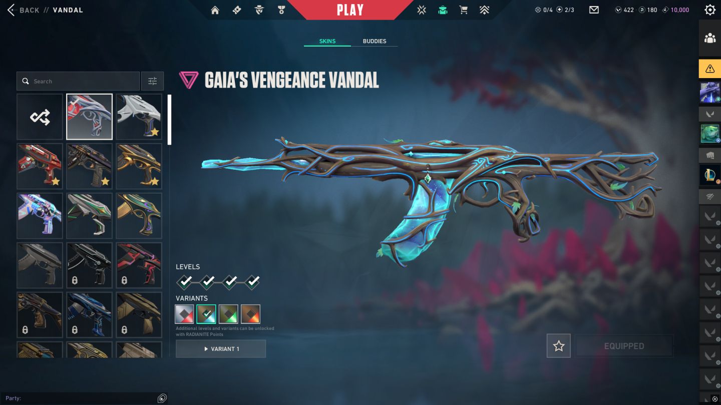 FULLACESSO - CONTA DE VALORANT COM SKINS BOAS