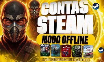 MAIS VENDIDOS JOGOS DA ATUALIDADE - CONTAS STEAM OFFLINE PC [MELHOR PREÇO]
