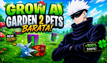 GROW A GARDEN 2(PETS,DINHEIRO E SEMENTES)