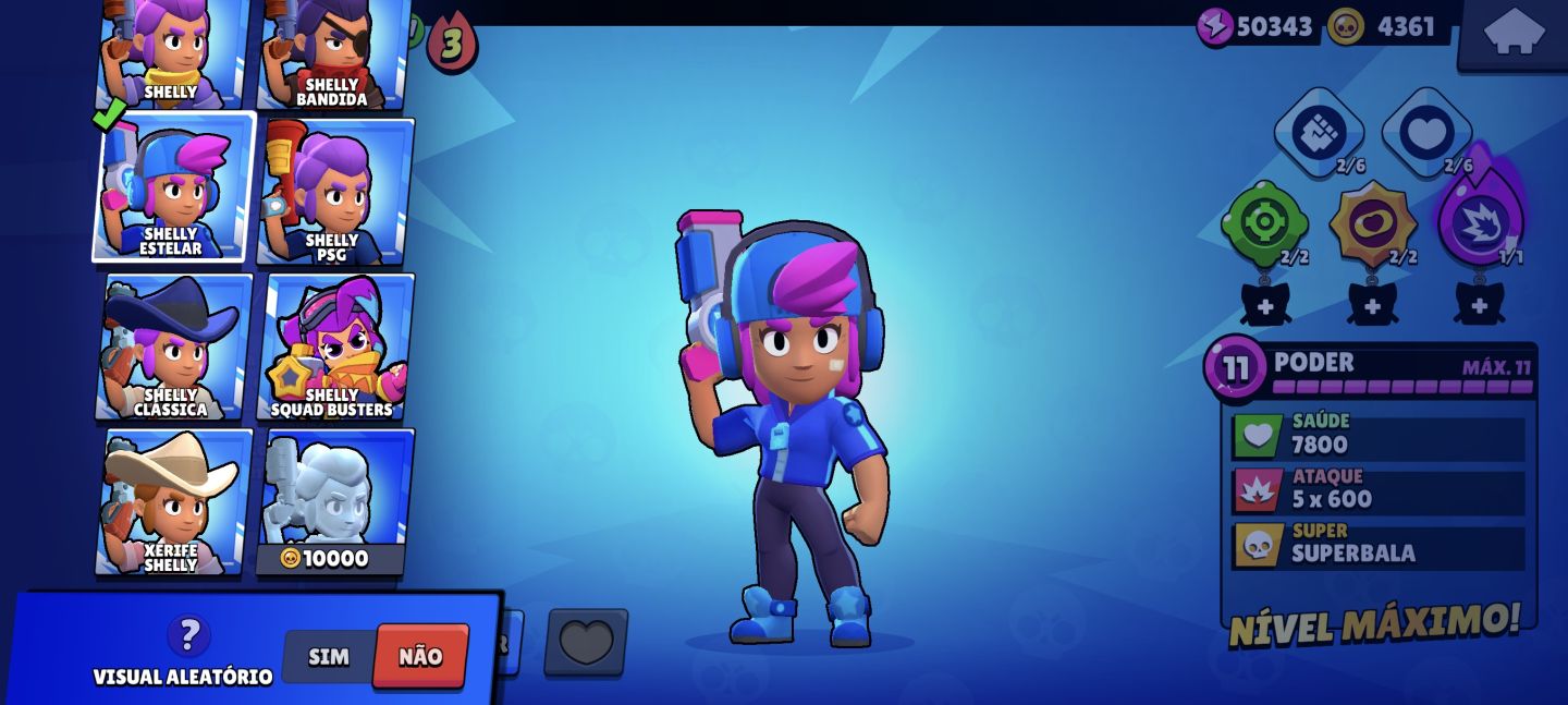 CONTA BRAWL STARS + CLASH ROYALE | BRAWL STARS 2018 | 13145 TROFÉUS