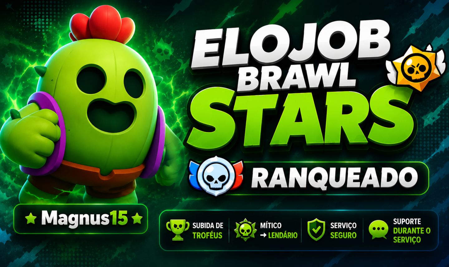 ELOJOB BRAWL STARS | RANQUEADO E TROFÉUS