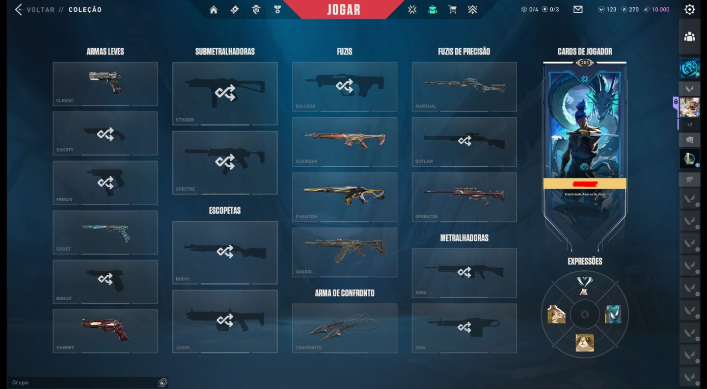 Conta Valorant Phantom Champions R$2K Gastos, Max Elo ASC3 + EMAIL DE CRIAÇÃO