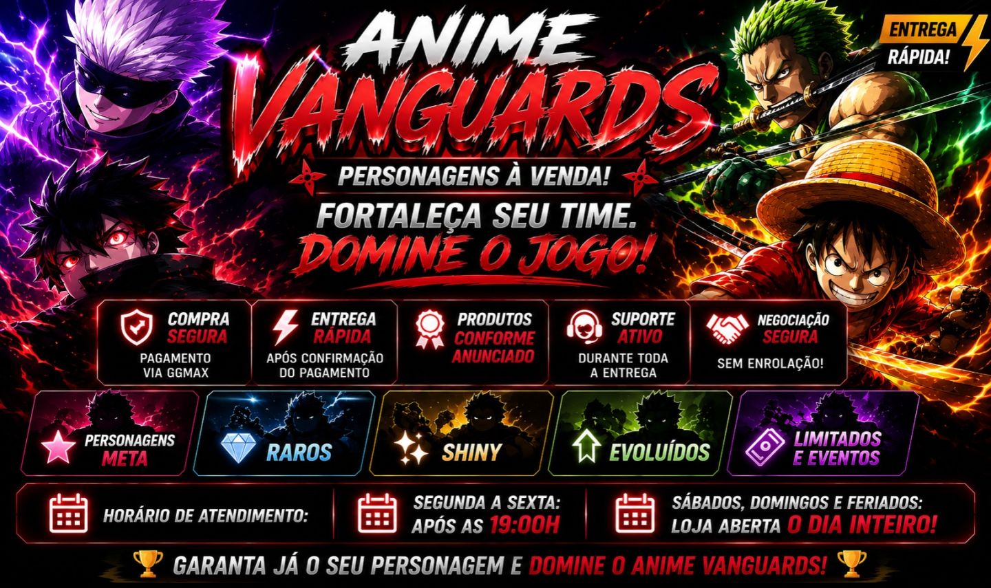 VENDENDO TODOS OS PERSONAGENS DE TRADE DA MINHA CONTA VALOR NEGOCIÁVEL