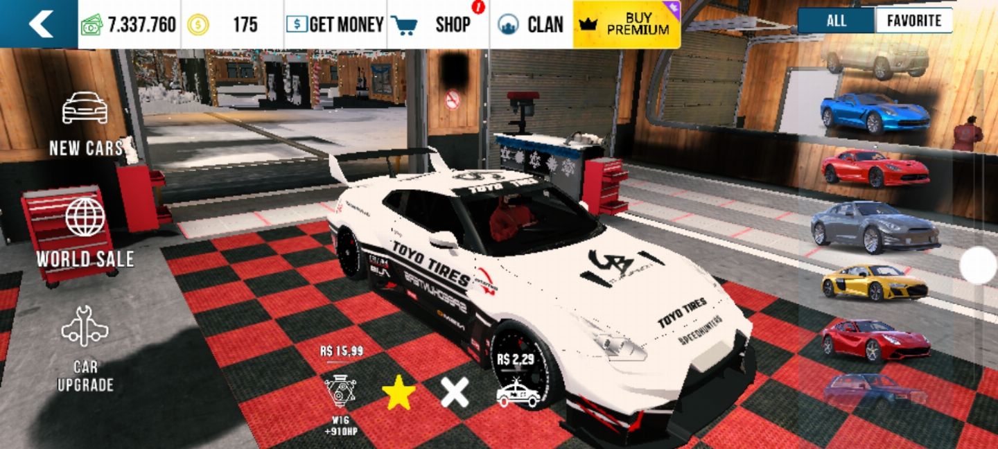 A melhor Conta de car parking full com mclaren e mais
