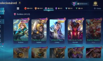 Conta Mobile Legends Melhor Colecionador