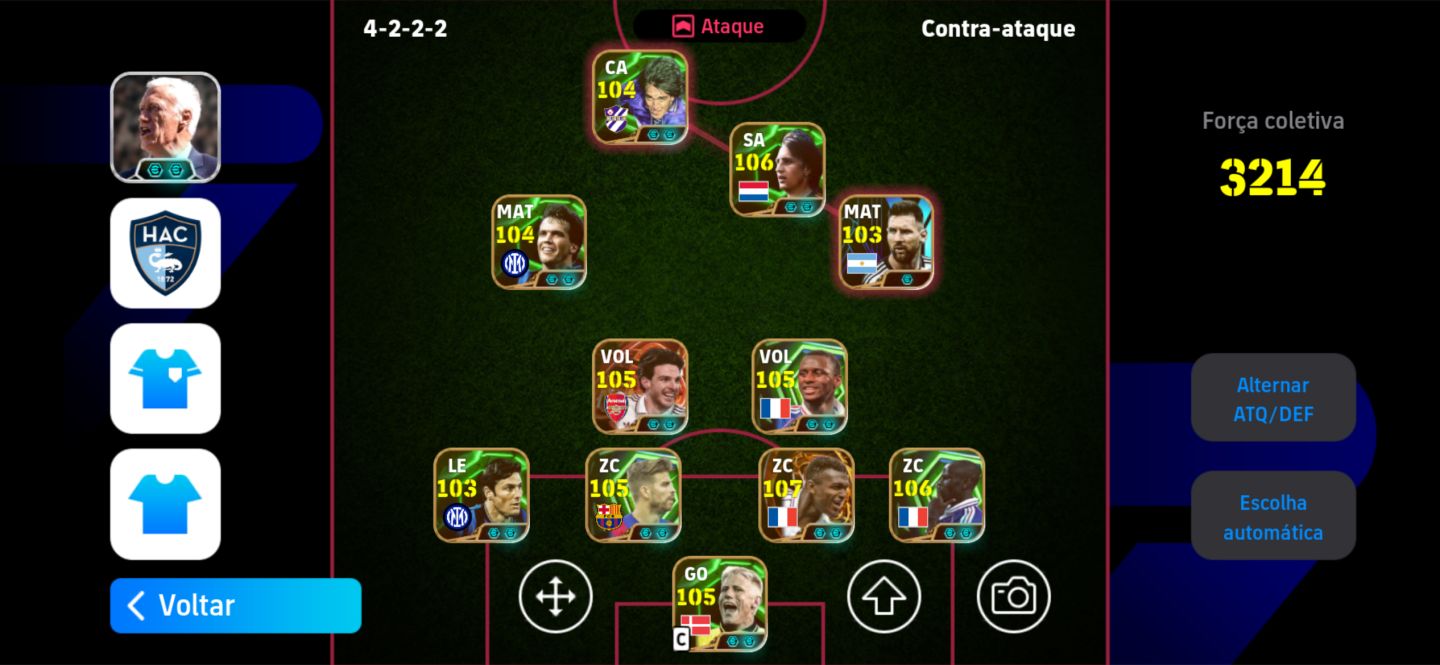 Conta top Efootball pra vc iniciar bem no jogo