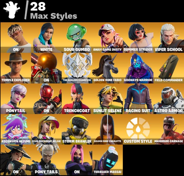 Conta Tyhard Fortnite 83 Skins + Kor + Heroina + Nog Ops + Laugh it up ( PROMO )