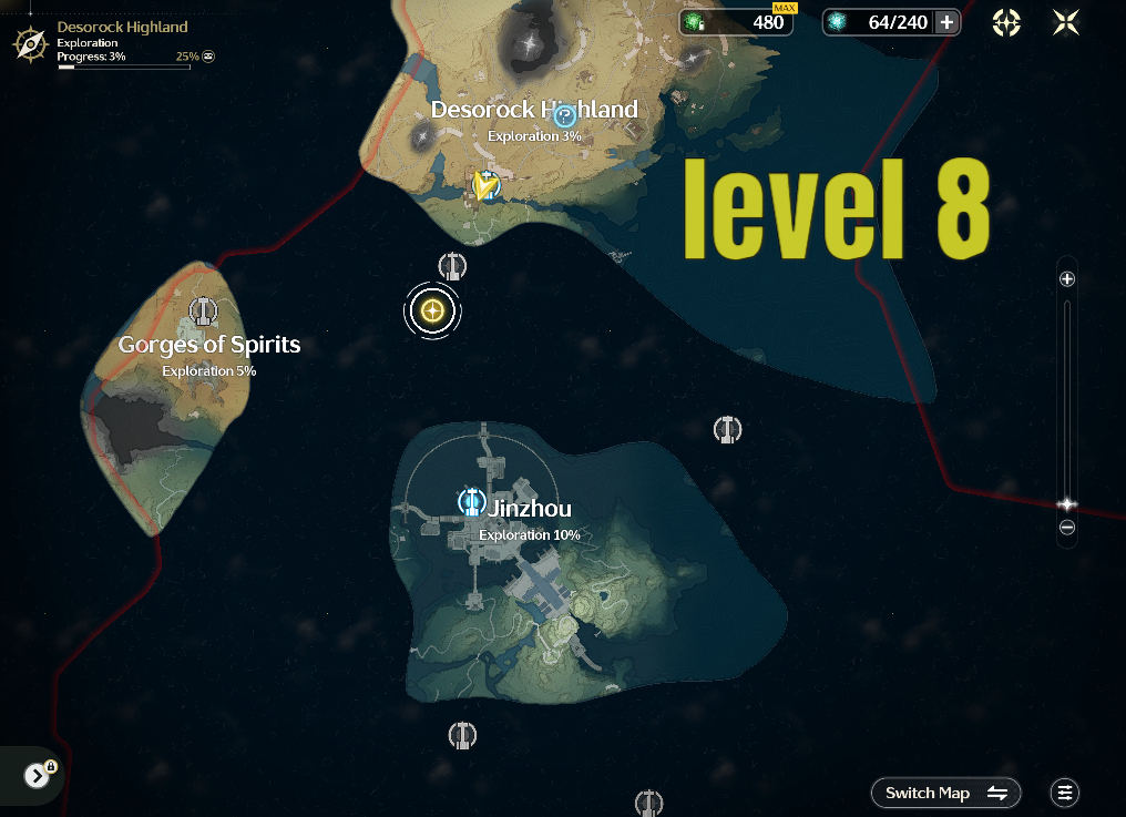 Wuthering Waves - Contas Iniciantes Level 8 | Vários Limitados + BIS