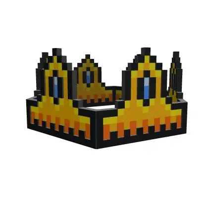 [LIMITED] 8-Bit Royal Crown | | Entrega Rápida | Original | Roblox | Outros