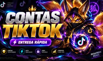 CONTAS TIKTOK | SHOP ATIVO | MONETIZADAS | SEM DOC | ENTREGA RÁPIDA