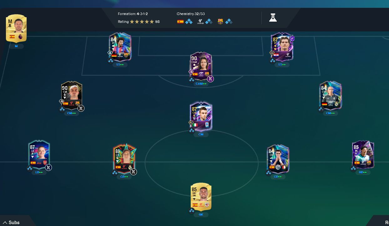 Conta ea fc 27 ea app ultimate team time 1kk200 primeiro dono . 30k de caixa .
