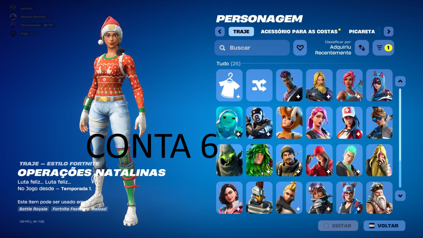 Contas Baratas de 30skins com skins legais( Somente pc e mobile)