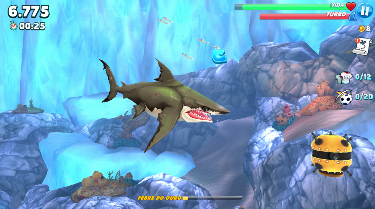 HUNGRY SHARK WORLD | CONTAS FULL | 2B MOEDAS + 2B JÓIAS + 2B PÉROLAS | ANDROID