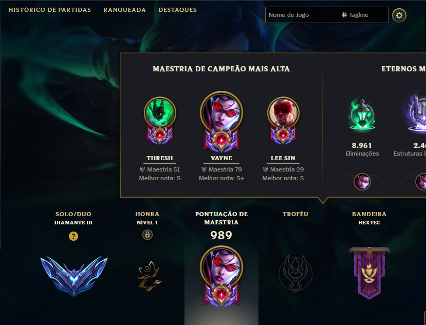 Conta LOL Diamante 2 + VALORANT Sem elo (ex Ascendente) e infinidade de skins