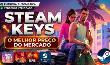 O Melhor Preço em Keys da Steam Com Ativação Imediata!!!