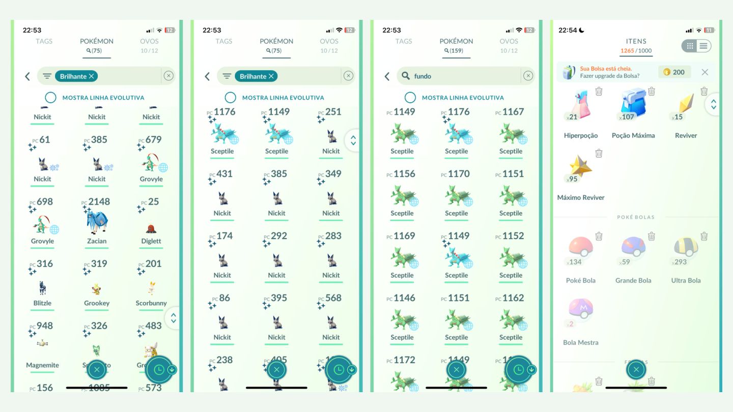 CONTA POKEMON GO ZACIAN SHINY E MUITO MAIS