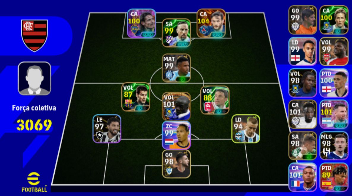 Contas Efootball Iniciais com Épicos/big Times Garantidos! Vol. 05