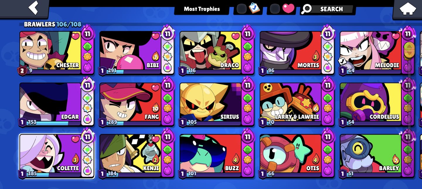 Conta Brawl Stars