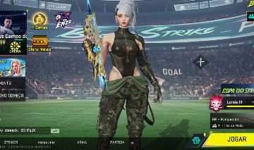 Conta de BloodStrike com P90 Maestro lvl 2/m700 Iridiano lvl 3/Aeronave do Enzo