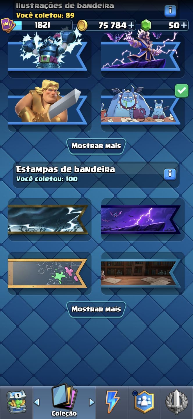 CONTA GEMADA CLASH ROYALE E BRAWL STARS