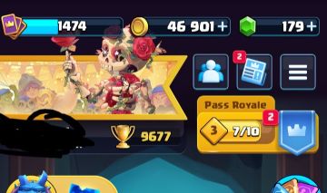 Conta clash of royale + clash of clans 7 evoluções