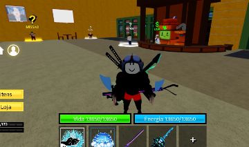 CONTA BLOX FRUITS LVL MAX - DARK COAT + LEVIATHAN SHIELD + CDK & TTK ECT