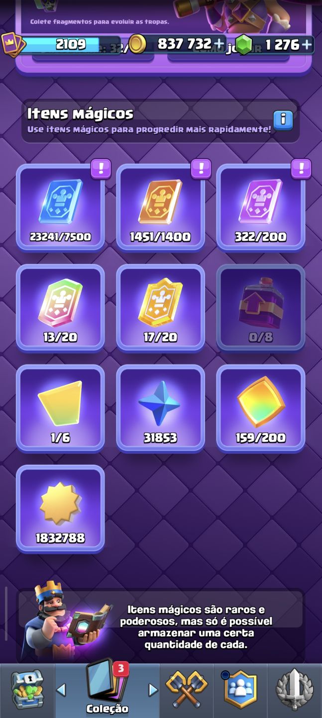 Conta de Clash Royale Exclusiva