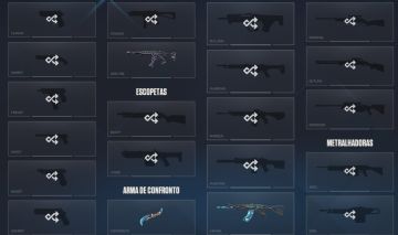 CONTA SMURF COM VANDAL GAIA E SKIN DE FACA