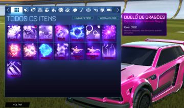 Conta Rocket League Peak GC1 (1458) 1300cr Fennec Tags GC + Passe Atual e Bms