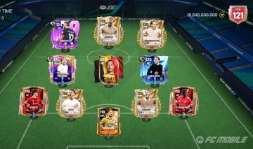 CONTA EA FC MOBILE 121 GER ELENCO DE CRAQUES!
