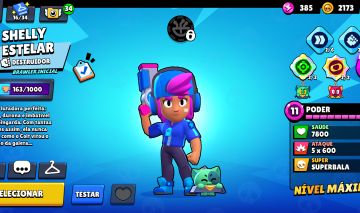 CONTA DE BRAWL STARS COM SHELLY ESTELAR (UNICO DONO) 2018 FULL ACESSO