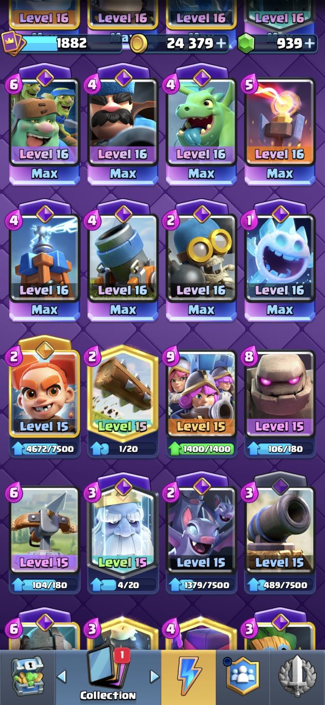 Conta clash royale