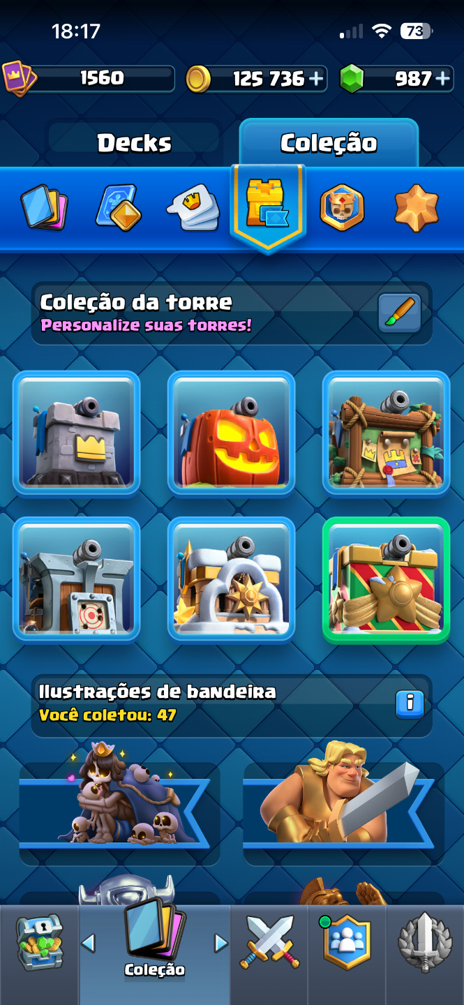 CONTA DE CLASH ROYALE Conta muito bem evoluída!