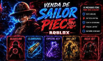 VENDA DE ITENS SAILOR PIECE ROBLOX | BLOODLINE, DIO SET, RELIC SET, Spirit Key
