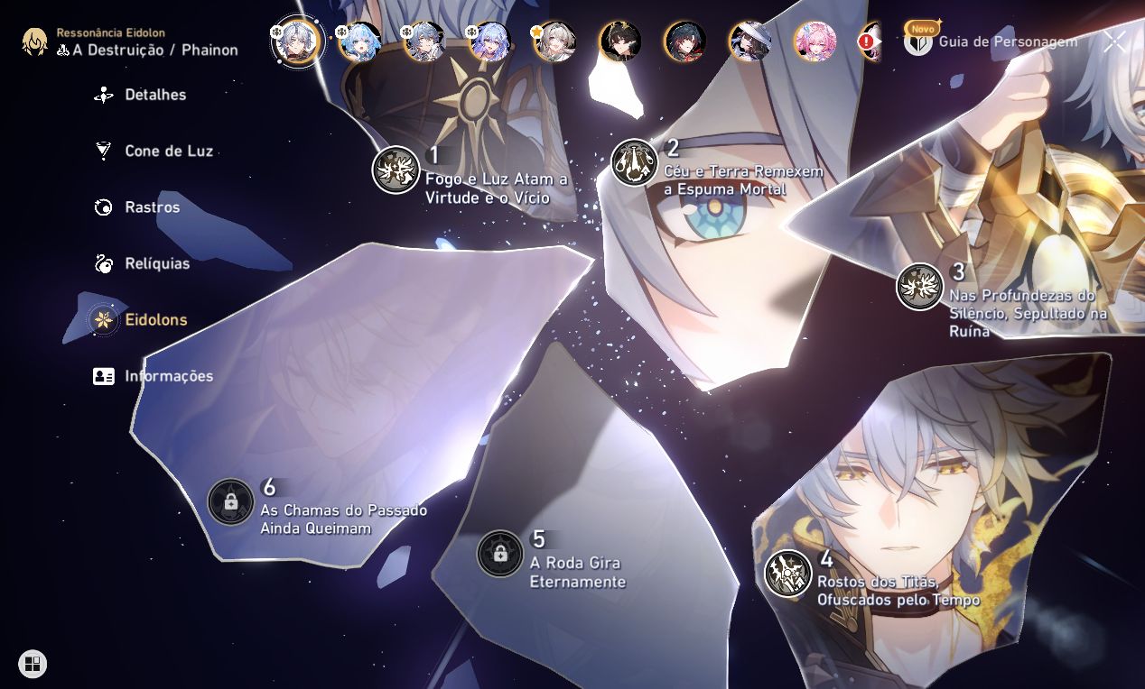 CONTA HONKAI + ZENLESS ZONE ZERO: PHAINON E4 + YE SHUNGUANG M2