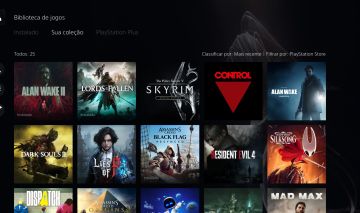 Conta psn com 25 jogos