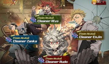 PROMOÇÃO !! CONTAS COLLAB+RELIQUIA 7DS x GACHIAKUTA