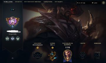 ( LVL 53 LUCIAN VELHO OESTE ) 12 SKINS - 55 RP ( SERVER BR - SEM ELO )