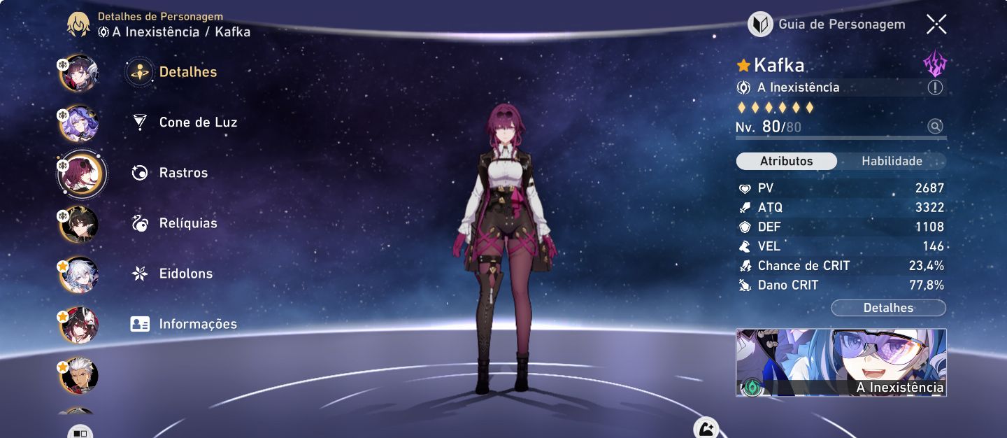 Honkai time de dot completo+ personagens t5+ banner no garantido e lvl 65