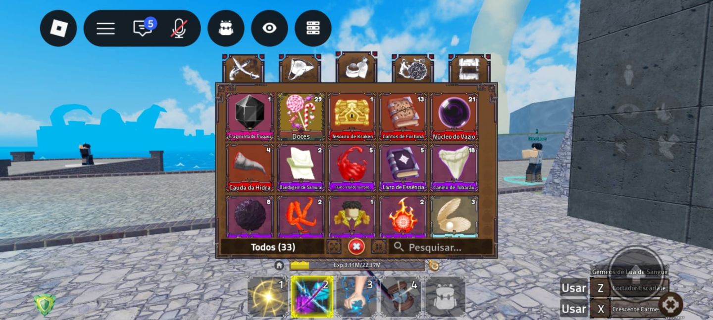 CONTA ROBLOX OP / RARA | Blox Fruits + King Legacy + All Star Tower Def. Etc...